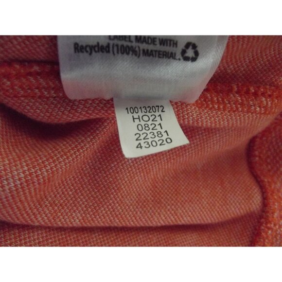 Club Room Pullover Mens XXL Orange 1/4-Zip top sweater high neck shirt quarter - Picture 10 of 10